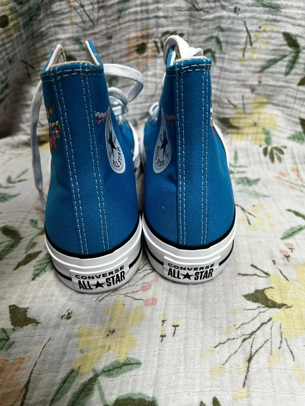 Converse CTAS Lift Hi Sneakers Blue High Top Platform Women’s 7.5